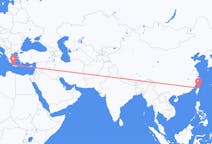 Flights from Taipei, Taiwan to Chania, Greece