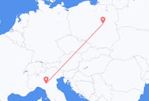 Flights from Parma, Italy to Warsaw, Poland