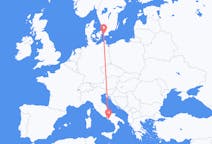 Flyg från Malmö till Neapel