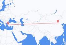 Flyrejser fra Hohhot, Kina til Izmir, Tyrkiet