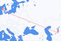 Flights from Nukus to Billund