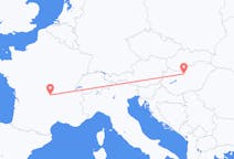 Fly fra Budapest til Clermont-Ferrand