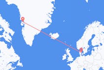 Flights from Qaarsut, Greenland to Aarhus, Denmark
