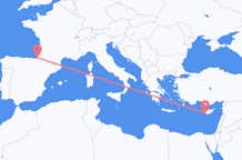 Flyrejser fra Biarritz til Pafos