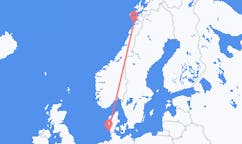 Vuelos desde Bodø a Westerland