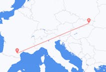 Flyrejser fra Kosice, Slovakiet til Carcassonne, Frankrig