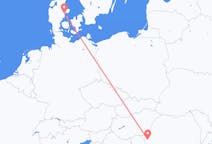 Flyrejser fra Timișoara, Rumænien til Aarhus, Danmark