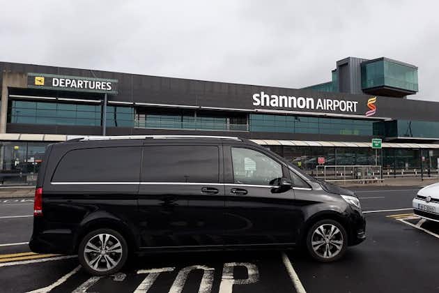  Penhascos de Moher do Aeroporto de Shannon para Galway City Private Car Service