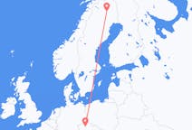 Vluchten van Gällivare, Zweden naar Praag, Tsjechië