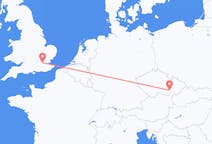 Flights from London, England to Brno, Czechia