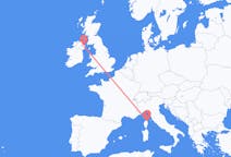 Flights from Bastia, France to Belfast, Northern Ireland