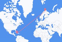 Flights from Kingston, Jamaica to Lakselv, Norway