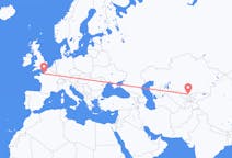 Flyg från Sjymkent, Kazakstan till Deauville, Frankrike
