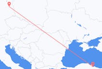 出发地 土耳其出发地 薩姆松目的地 德国柏林的航班