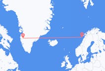 Flug frá Røst, Noregi til Kangerlussuaq, Grænlandi