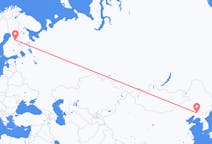 出发地 中国出发地 瀋陽市目的地 芬兰卡亚尼的航班