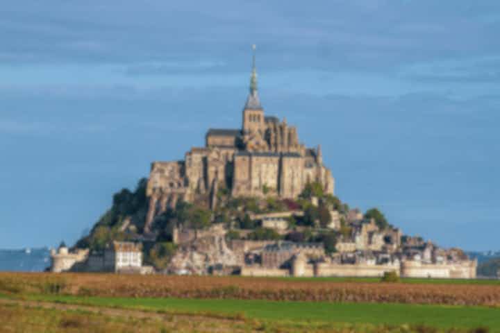 Hyra i Mont-St-Michel, Frankrike