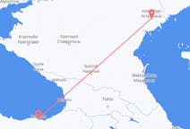 Voli dalla città di Astrachan' per Trebisonda