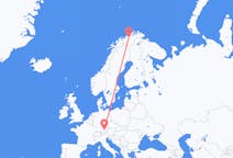 出发地 挪威出发地 阿塔镇目的地 德国慕尼黑的航班