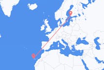 Flights from Turku to La Palma