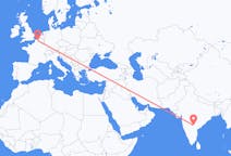 Flyreiser fra Hyderabad, India til Lille, Frankrike