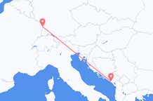 Flights from Strasbourg to Tivat