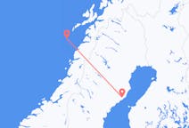 Fly fra Røst til Umeå