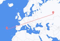 Flüge von Jekaterinburg, Russland nach Ponta Delgada, Portugal