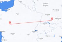 Vluchten van Tours, Frankrijk naar Memmingen, Duitsland