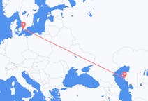 Flyreiser fra Aktau, Kasakhstan til Malmö, Sverige