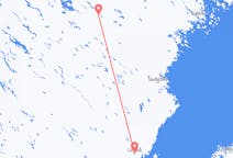 Vols depuis la ville d'Umeå vers la ville d'Arvidsjaur