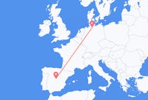 Flyrejser fra Madrid til Hamborg