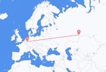 Fly fra Tsjeljabinsk til Köln