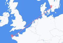 Flights from Brest, France to Ängelholm, Sweden