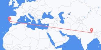 Flyg från Nepal till Portugal