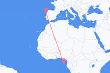 Flights from São Tomé to Porto
