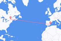 Flights from Montreal, Canada to Alicante, Spain