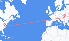 Flyrejser fra Raleigh, USA til Oradea, Rumænien