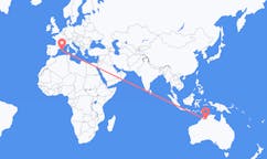 Flights from Kununurra, Australia to Menorca, Spain