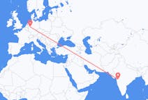 Flyreiser fra Nashik, India til Dortmund, Tyskland