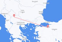 Flyg från Skopje, Nordmakedonien till Bursa, Turkiet