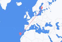 Flights from Turku to Tenerife