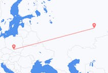 Voli from Ekaterinburg, Russia to Katowice, Polonia