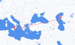 Flights from Aktau to Catania