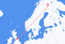 出发地 芬兰Kolari前往英格兰的利兹的航班