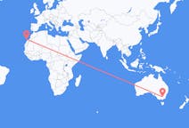 เที่ยวบิน จาก อัลเบอรี่, ออสเตรเลีย ไปยัง เกาะฟูเอร์เตเบนตูรา, สเปน