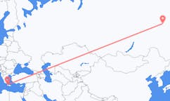 Flights from Yakutsk, Russia to Chania, Greece
