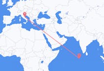 Flights from Kudahuvadhoo, Maldives to Pescara, Italy