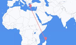 Flights from Antsiranana, Madagascar to Sitia, Greece