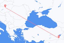 ハンガリーのブダペストから、トルコのシュルナクまでのフライト